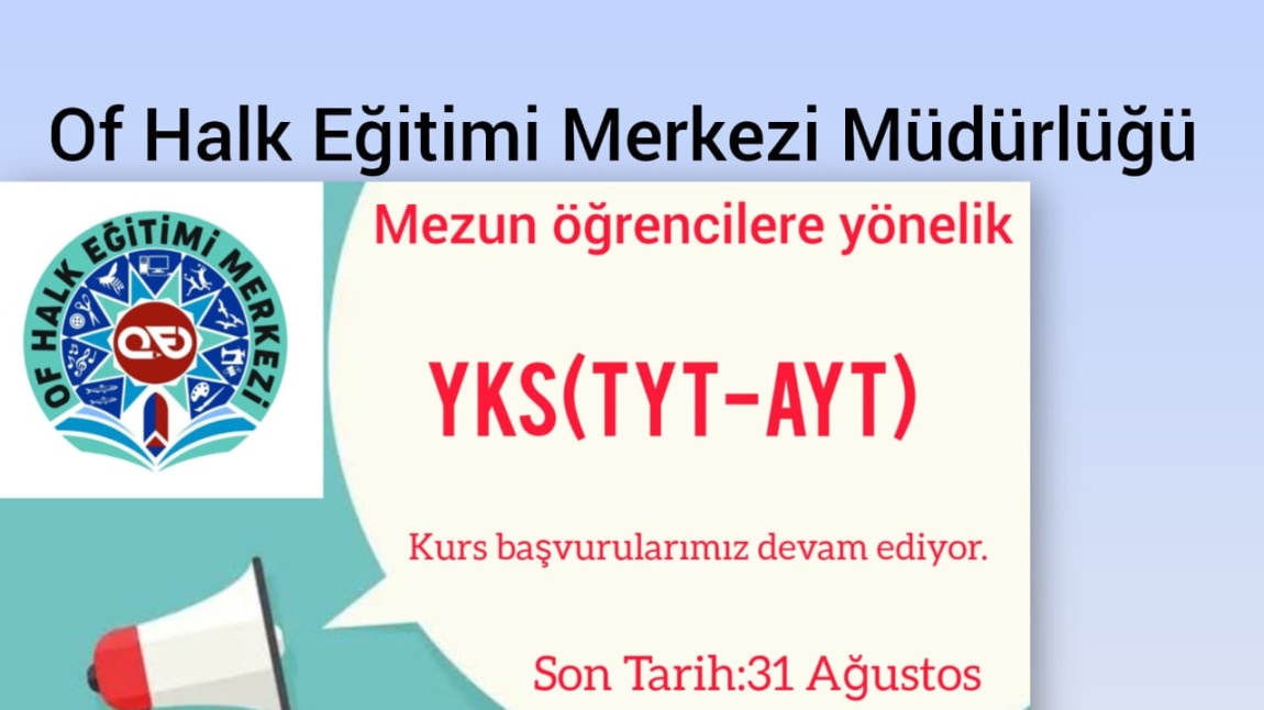Mezun Öğrencilere Yönelik YKS(TYT-AYT) kurslarımız başlayacaktır